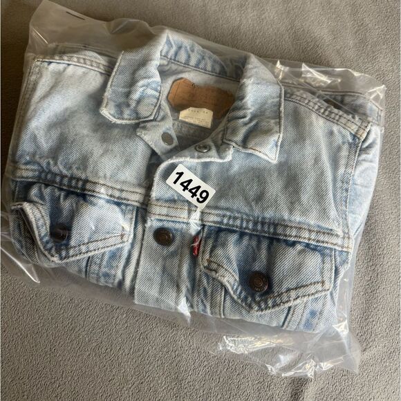 Vintage Levi’s Denim jacket for kids Made in Usa size 12 - Picture 16 of 16